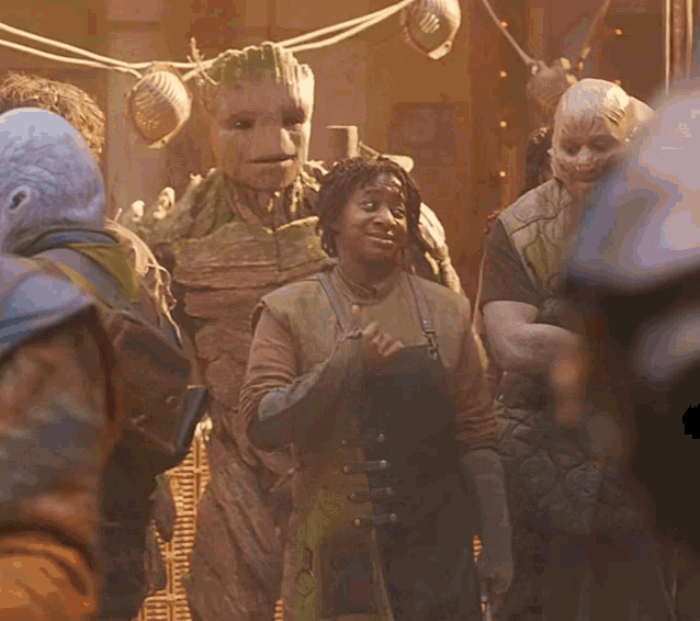 Groot Dance GIF - Groot Dance Holiday Special GIFs