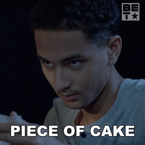 Piece Of Cake Nevada Duncan GIF - Piece Of Cake Nevada Duncan The Family Business GIFs