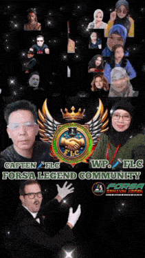 a forsa legend community poster with many people