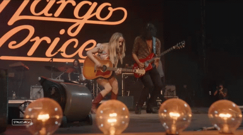 Playing Guitar Margo Price GIF - Playing Guitar Margo Price Stagecoach GIFs