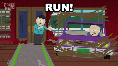 Run Randy Marsh GIF - Run Randy Marsh Eric Cartman GIFs