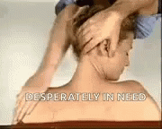 Neck Neckmassage GIF - Neck Neckmassage Massage GIFs