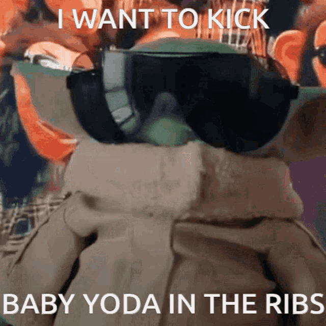 Kick Baby GIF - Kick Baby Yoda GIFs