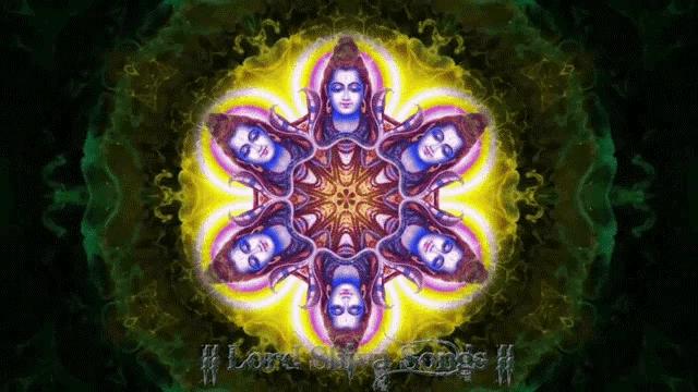 a picture of lord shiva with the words lord shiva songs