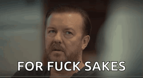 Ricky Gervais Blink GIF - Ricky Gervais Blink After Life GIFs