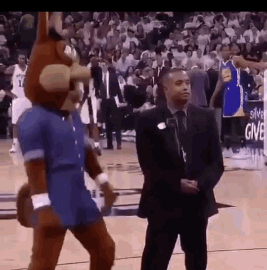 The Coyote Dancing GIF - The Coyote Dancing Man Romper GIFs