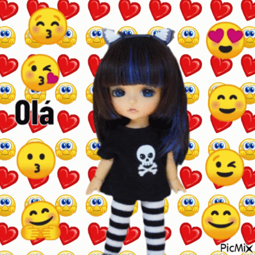 Ola Hello GIF - Ola Hello Heart GIFs
