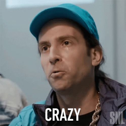 Crazy Andrew Dismukes GIF - Crazy Andrew Dismukes Saturday Night Live GIFs