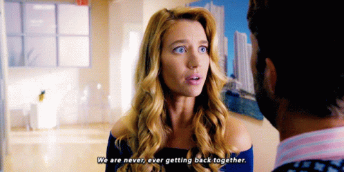 Jane The Virgin Petra Solano GIF - Jane The Virgin Petra Solano We Are Never Ever Getting Back Together GIFs