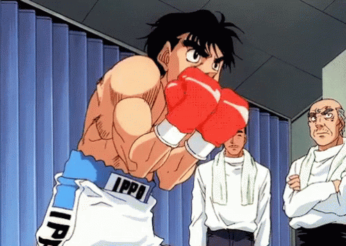 Ippo Boxing GIF - Ippo Boxing Practicing GIFs