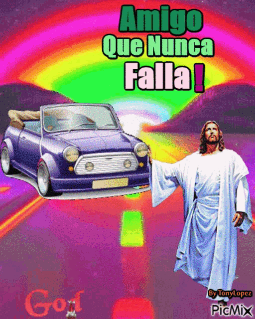 Dios Bendiga Tu Camino Amigo Nunca Falla GIF