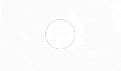 a black and white circle on a white background .