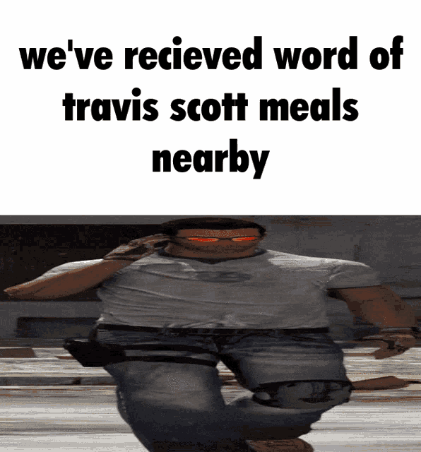Travis Scott Meal GIF - Travis Scott Meal GIFs