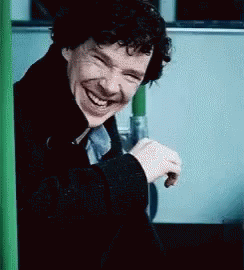 Benedict Cumberbatch Laughing GIF - Benedict Cumberbatch Laughing Hard Laugh GIFs