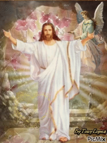 La Surreccion De Jesus Parying GIF - La Surreccion De Jesus Parying Praying For You GIFs