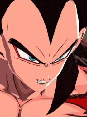 a close up of a cartoon character 's face with his mouth open