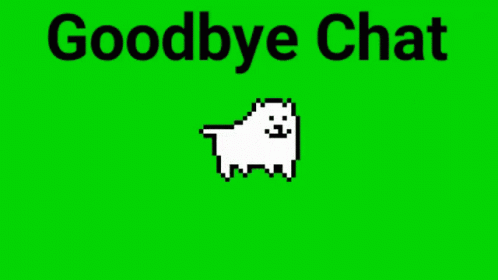 Goodbye Chat Bye Chat GIF - Goodbye Chat Bye Chat Goodbye GIFs