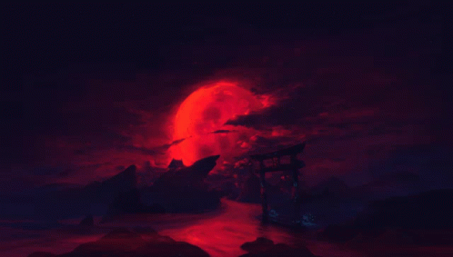 Blood Moon GIF - Blood Moon GIFs