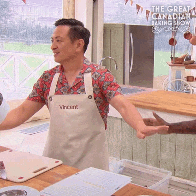 My World Just Stopped Vincent GIF - My World Just Stopped Vincent The Great Canadian Baking Show GIFs