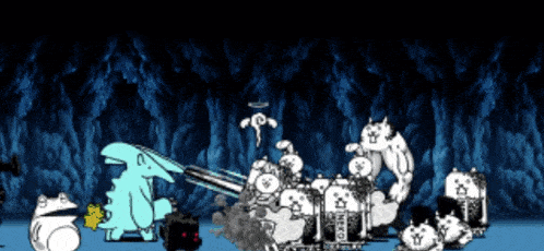 The Battle Cats Leaky Tunnel GIF - The Battle Cats Battle Cats Leaky Tunnel GIFs
