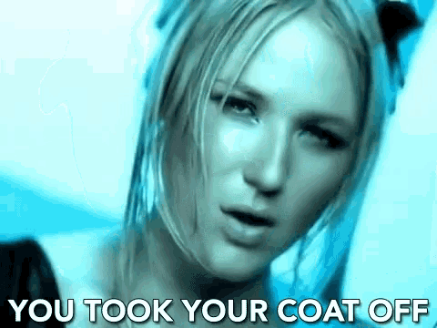 You Took Your Coat Off Undress GIF - You Took Your Coat Off Your Coat Undress GIFs