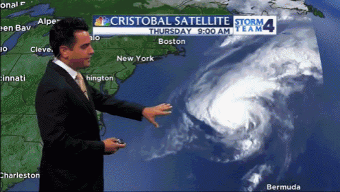 You Say Christoble, I Say Crystalball GIF - Weather News Report GIFs