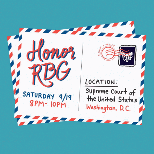 Honor Rbg Supreme Court GIF - Honor Rbg Supreme Court Saturday GIFs
