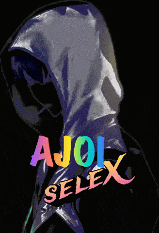 ajoli selex is written on a black background