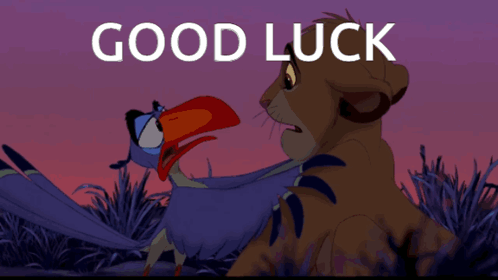 Good Luck Lion King GIF - Good Luck Lion King Simba GIFs