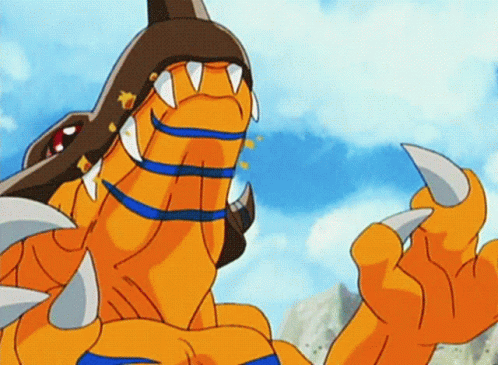 Digimon Greymon GIF - Digimon Greymon Fire Ball GIFs