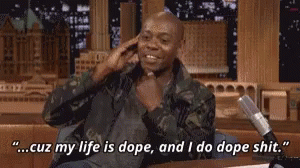 Dave Chappelle GIF - Dave Chappelle Sitting GIFs