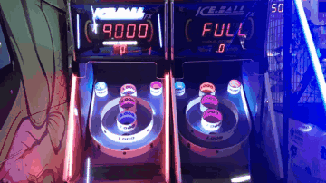 Skee Ball Ice Ball GIF - Skee Ball Ice Ball Arcade Game GIFs