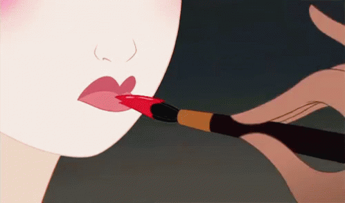 Makeup Lipstick GIF - Makeup Lipstick Painting Lips GIFs