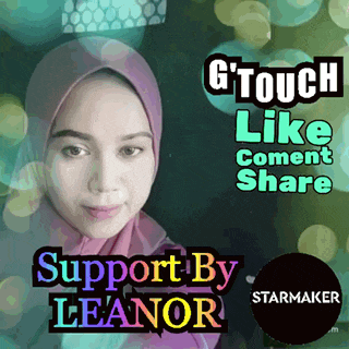 a picture of a woman with the words support by leanor