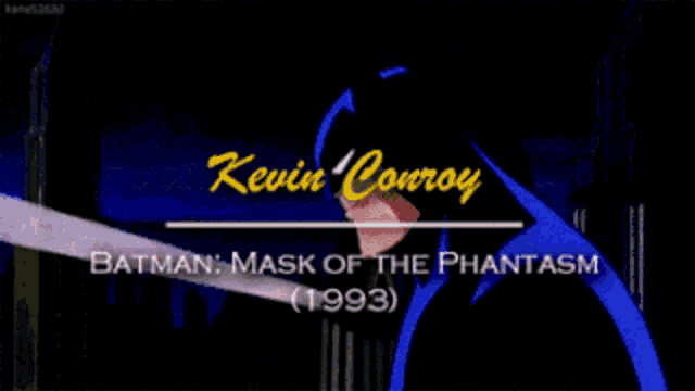 a kevin conroy batman mask of the phantasm 1993 movie