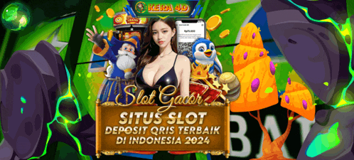 an advertisement for situs slot deposit qrs terbaik di indonesia