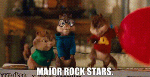 Alvin And The Chipmunks Major Rock Stars GIF - Alvin And The Chipmunks Major Rock Stars Alvin GIFs