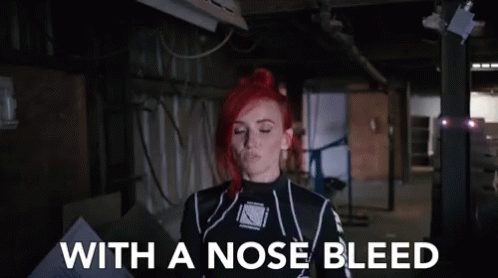 With A Nose Bleed Current GIF - With A Nose Bleed Nose Bleed Current GIFs