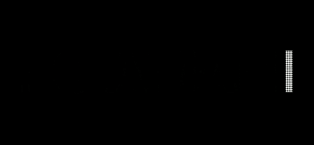 the word o amanha is written in white on a black background