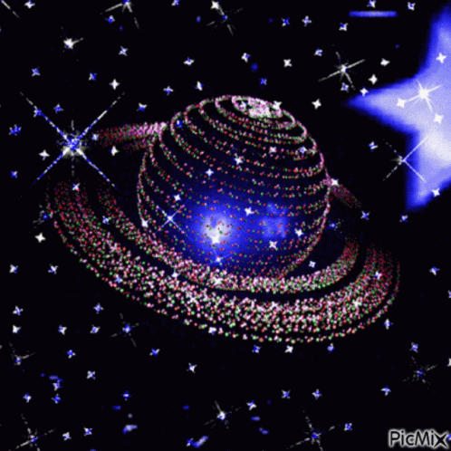Sparkling Stars GIF - Sparkling Stars Planet GIFs