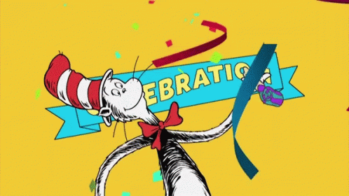 Celebration Happy Birthday Dr Seuss GIF
