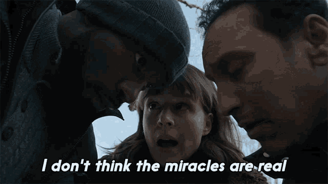 I Dont Think The Miracles Are Real Ben Shakir GIF - I Dont Think The Miracles Are Real Ben Shakir Kristen Bouchard GIFs