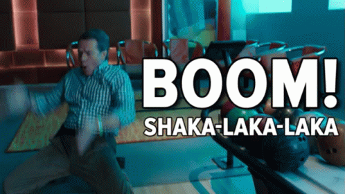 Boom! Shaka-laka-laka GIF - Bryan Cranston Why Him Why Him Gi Fs GIFs