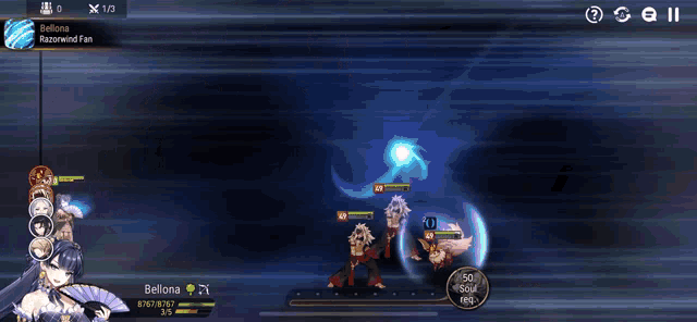 a screenshot of a video game with bellona at the bottom of the screen