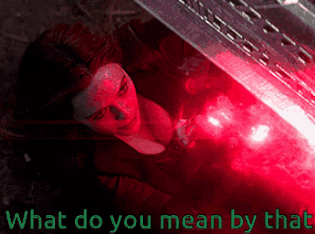 Scarlet Witch What Do You Mean GIF - Scarlet Witch What Do You Mean By That GIFs