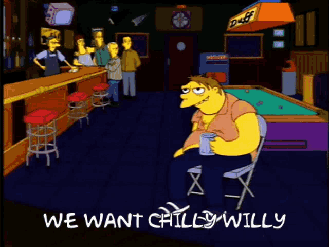 We Want Chilly Willy GIF - We Want Chilly Willy Barney GIFs