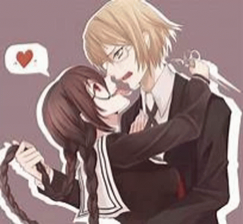 Byakuya And Toko GIF - Byakuya And Toko GIFs