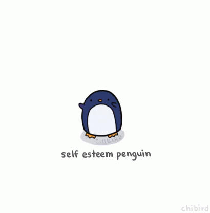 Penguin Selfesteem GIF - Penguin Selfesteem Motivation GIFs