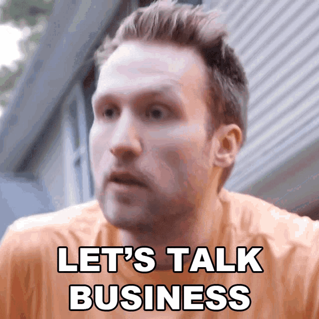 Lets Talk Business Jesse Ridgway GIF - Lets Talk Business Jesse Ridgway Mcjuggernuggets GIFs