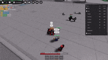 a screenshot of a video game that says maximum energy output on the bottom